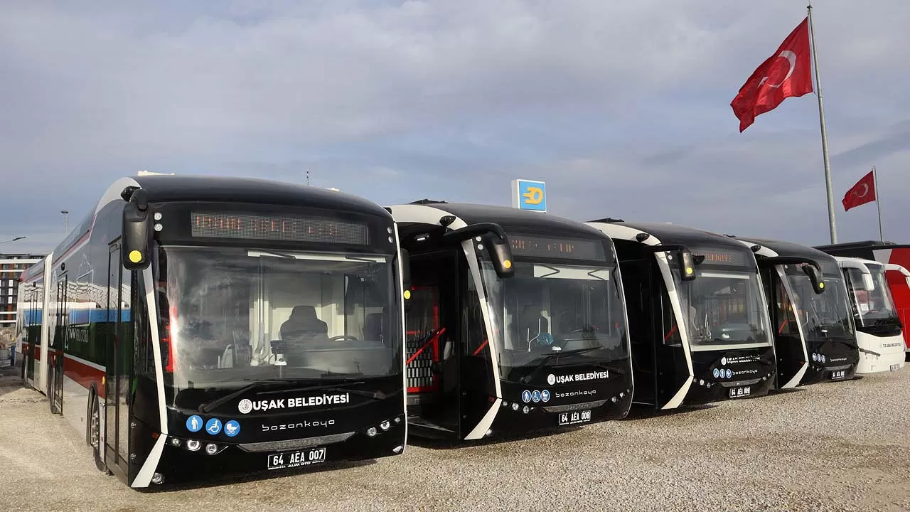 Uşak'ta Elektrikli Otobüslerin Test Sürüşleri Başlıyor: Çevre Dostu Ulaşım Yolda!