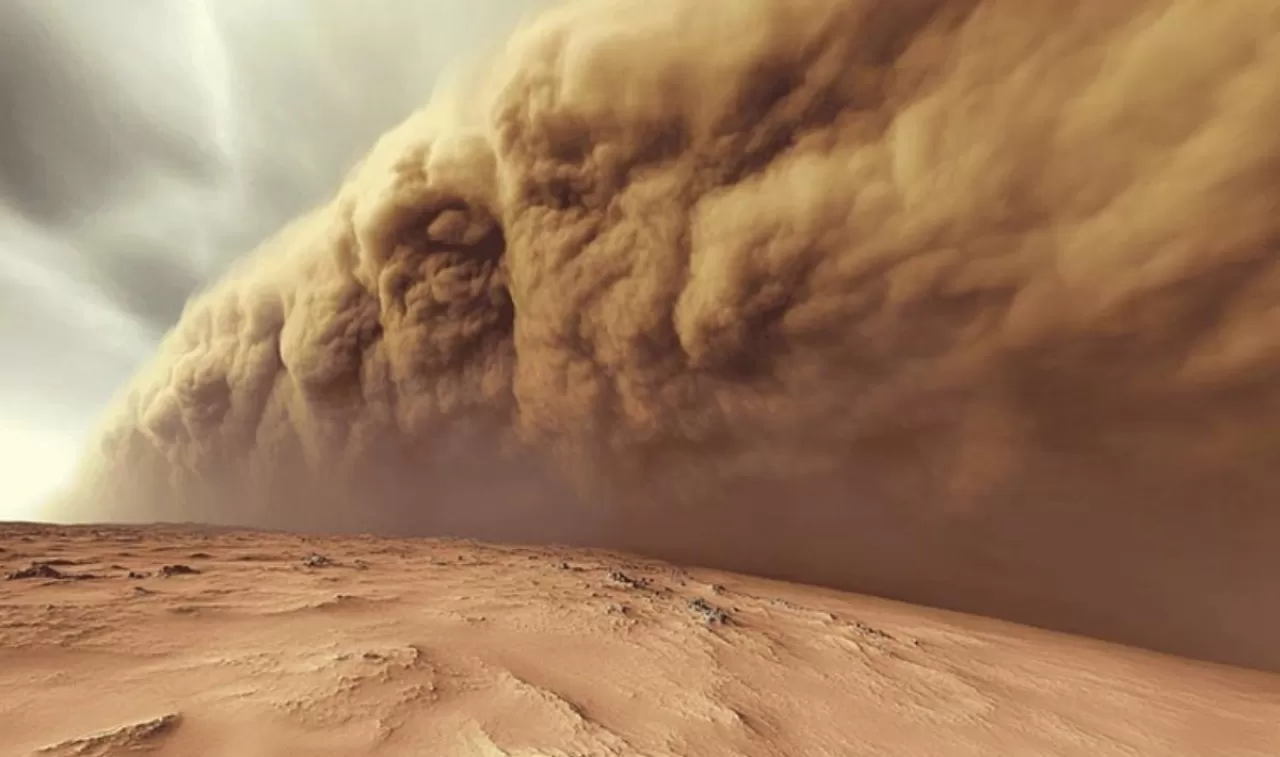 Mars'ta Gerçekleşen Toz Fırtınaları, Uzay Yolcuları İçin Tehlikeli Bir Durum Oluşturuyor