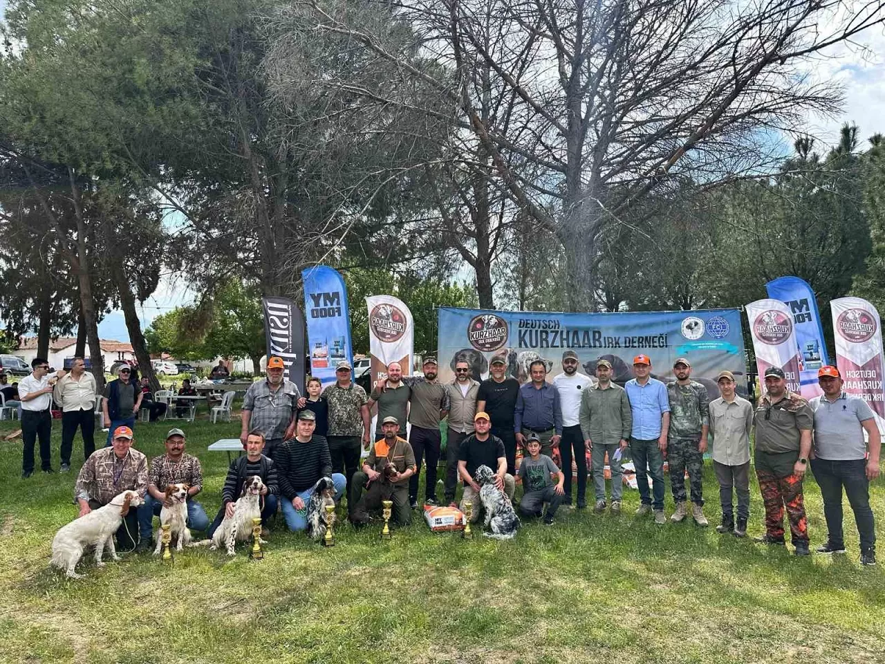 Salihli'de Av Köpekleri Heyecan Verici Yarışmada Buluştu