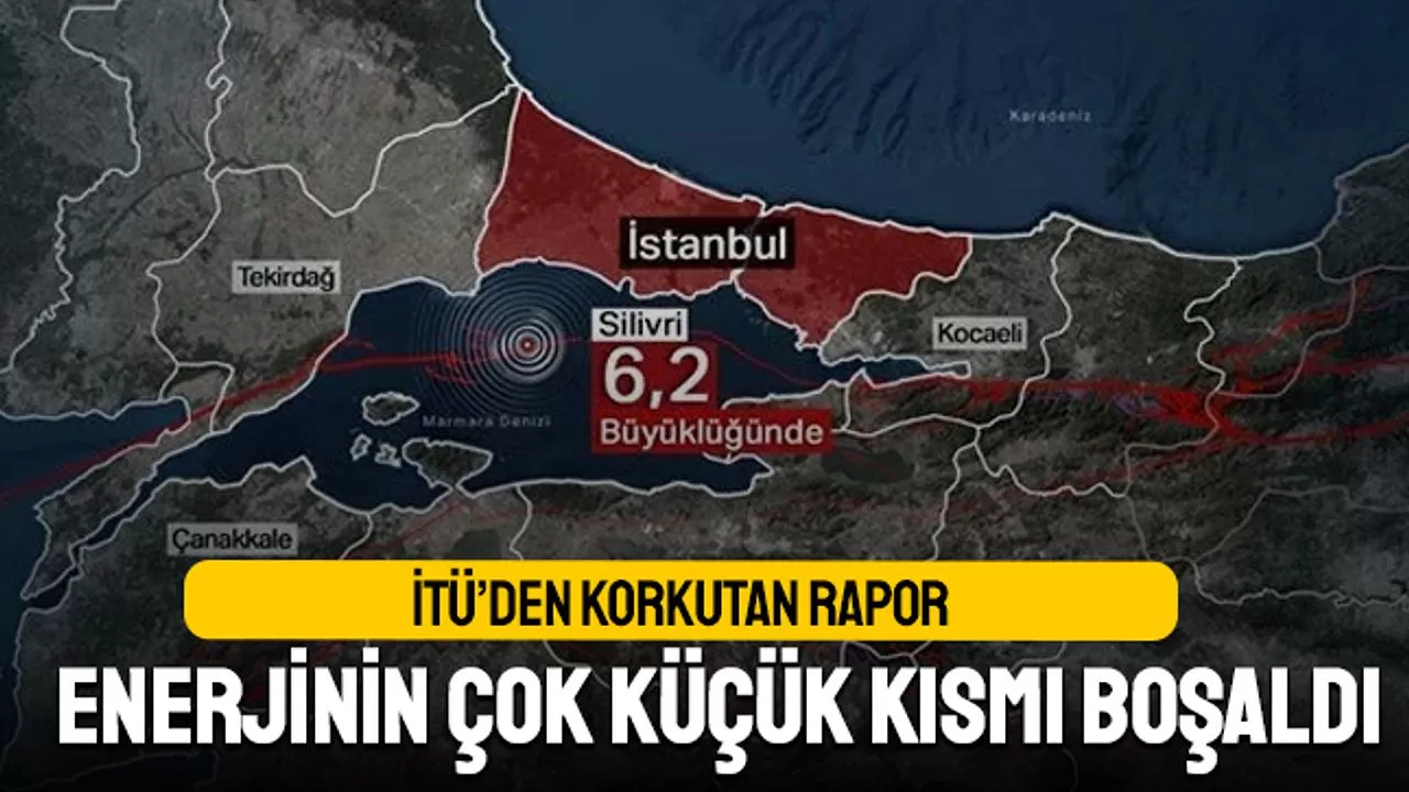İstanbul Teknik Üniversitesi'nden alarm veren deprem raporu: Enerjinin çoğu depolanıyor