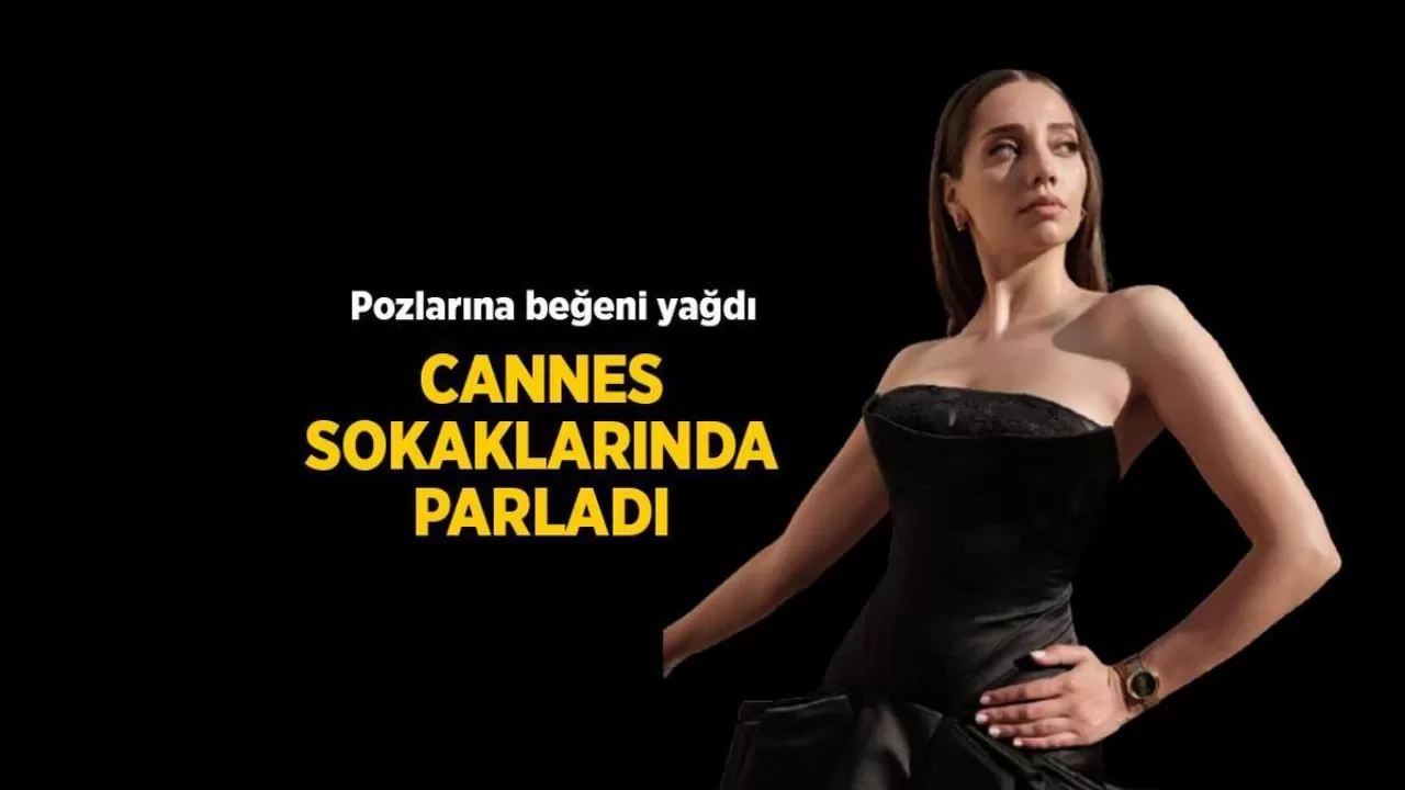 Ünlü oyuncu Özge Özacar, Cannes sokaklarında boy gösterdi! Kırmızı halı pozları, Instagram'da hayranları tarafından büyük ilgi gördü.