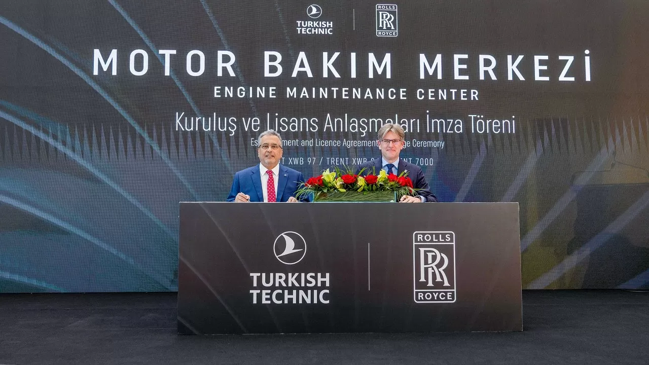 THY ve Rolls-Royce, Bin Kişiye İstihdam Sağlayacak Dev Anlaşmayı Tamamladı