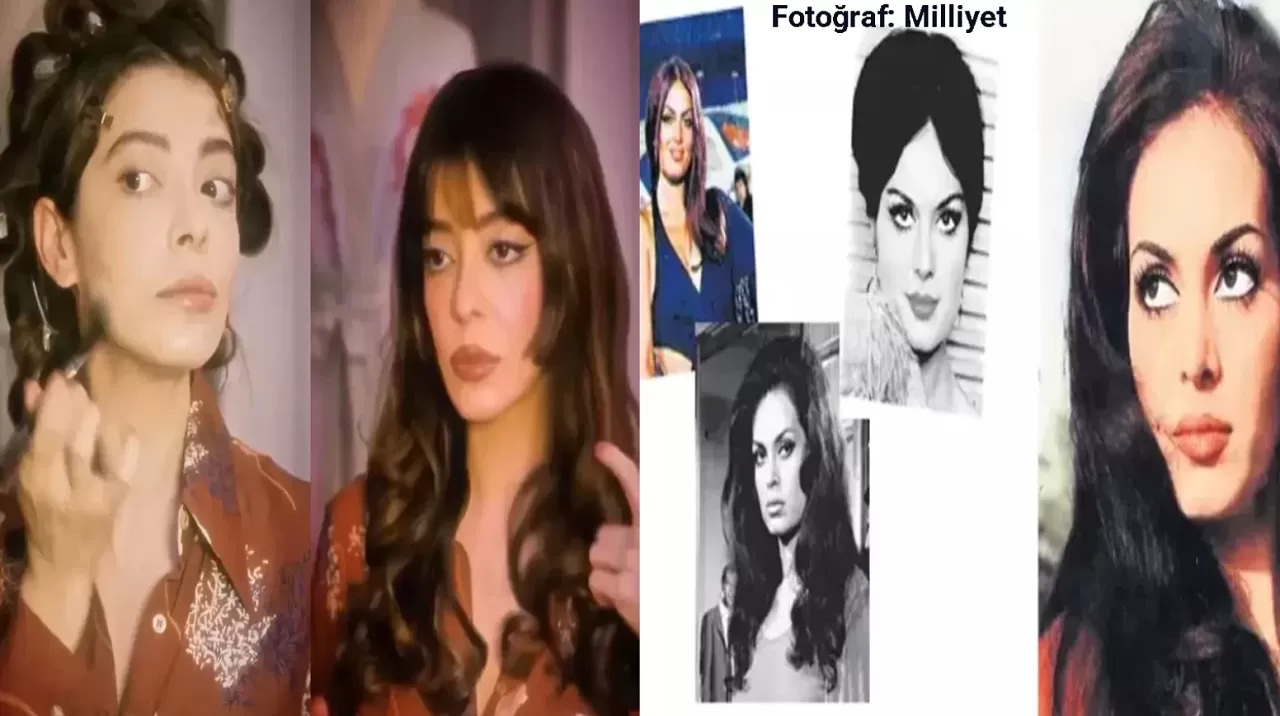 Selin Şekerci, Türkan Şoray'ın Makyaj Tekniğinden İlham Aldı!