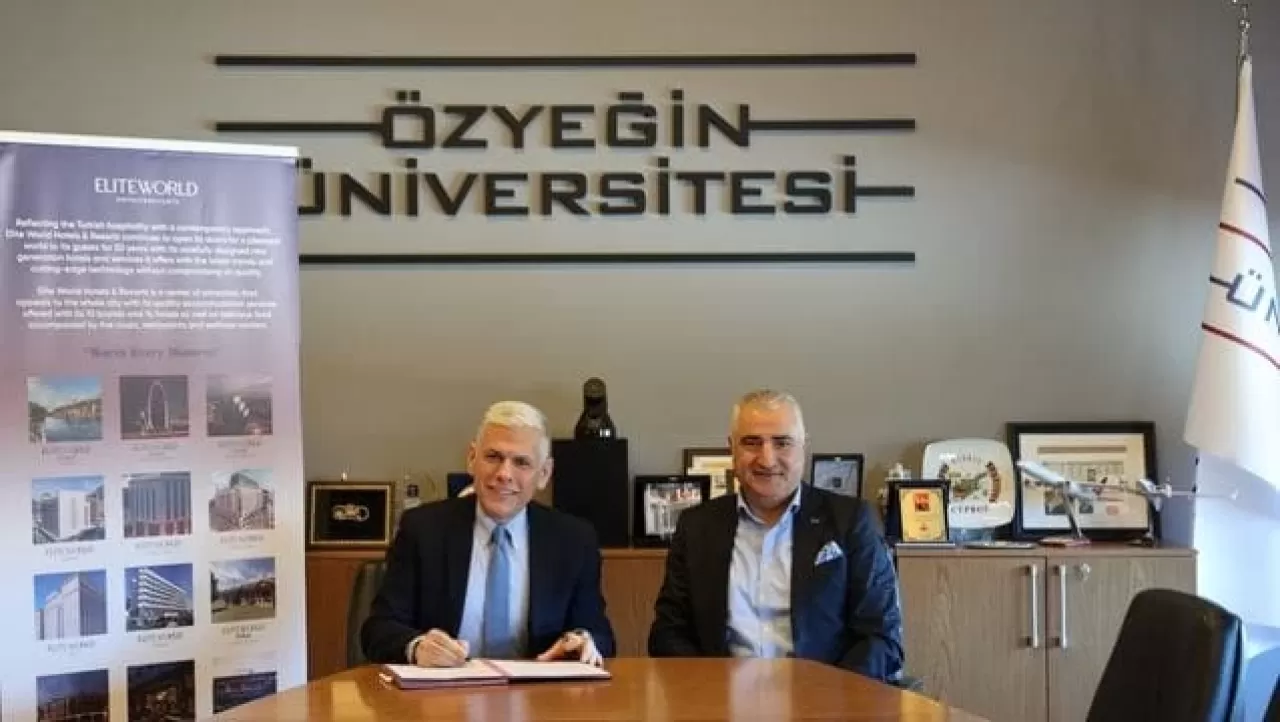 Elite World ve Özyeğin Üniversitesi, geleceğin turizm sektörü liderlerini yetiştirmek için işbirliği yapıyor