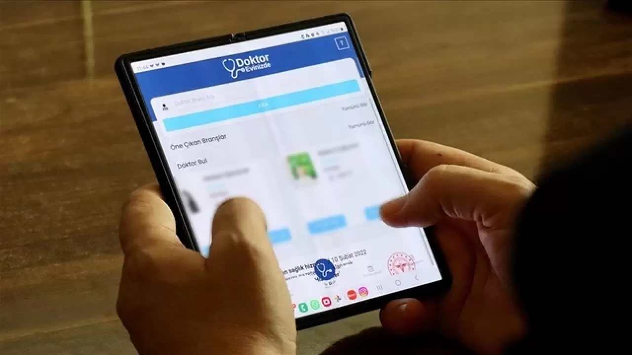 Yeni gelen uygulamayla Doktorlar hastalarını uzaktan tedavi edebilecek