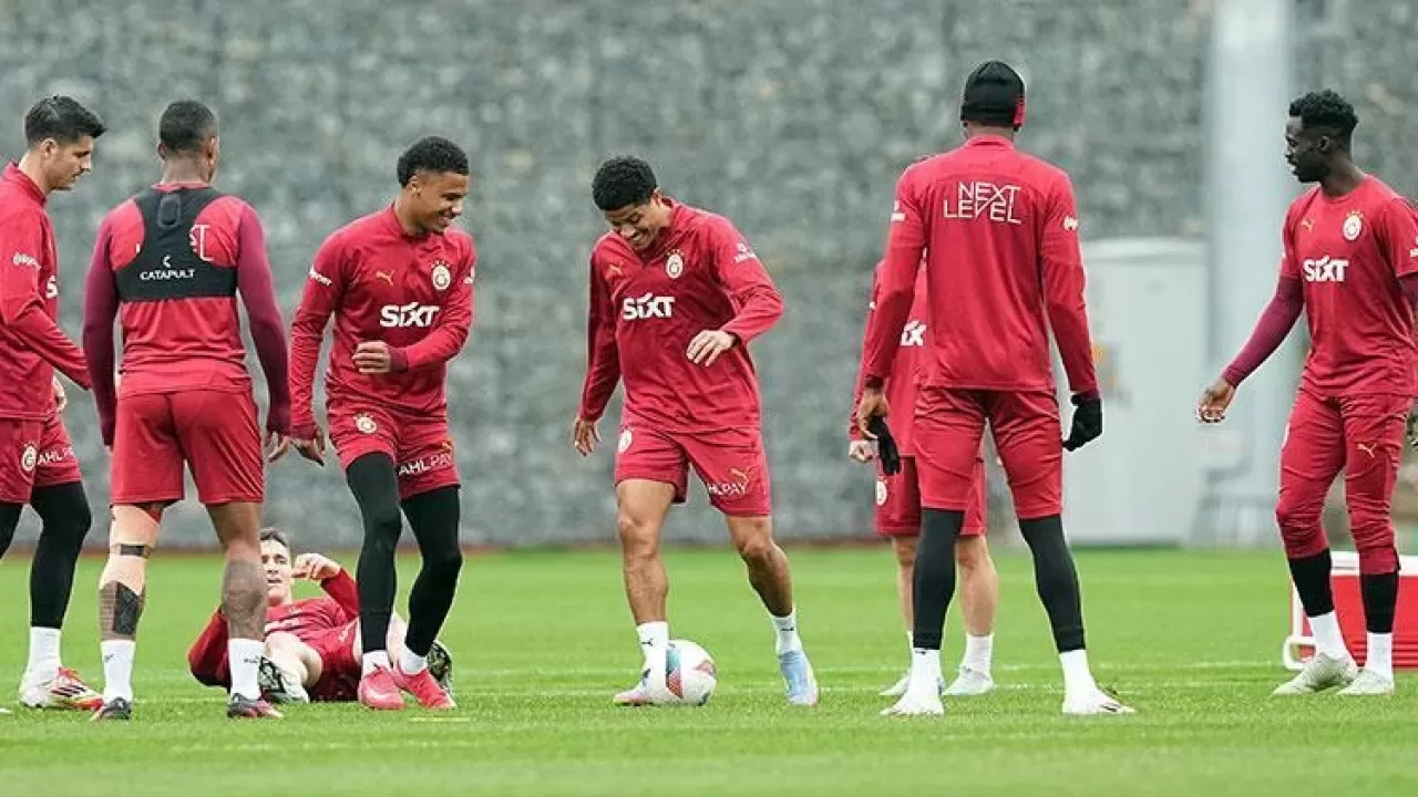 Galatasaray, Eyüpspor karşılaşmasına yönelik antrenmanlarını aralıksız sürdürdü.