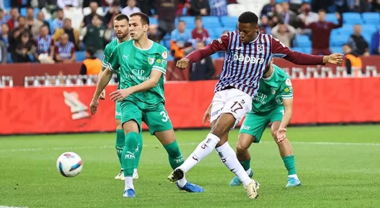 Trabzonspor, Bodrum FK karşısında sahadan galibiyetle ayrıldı!