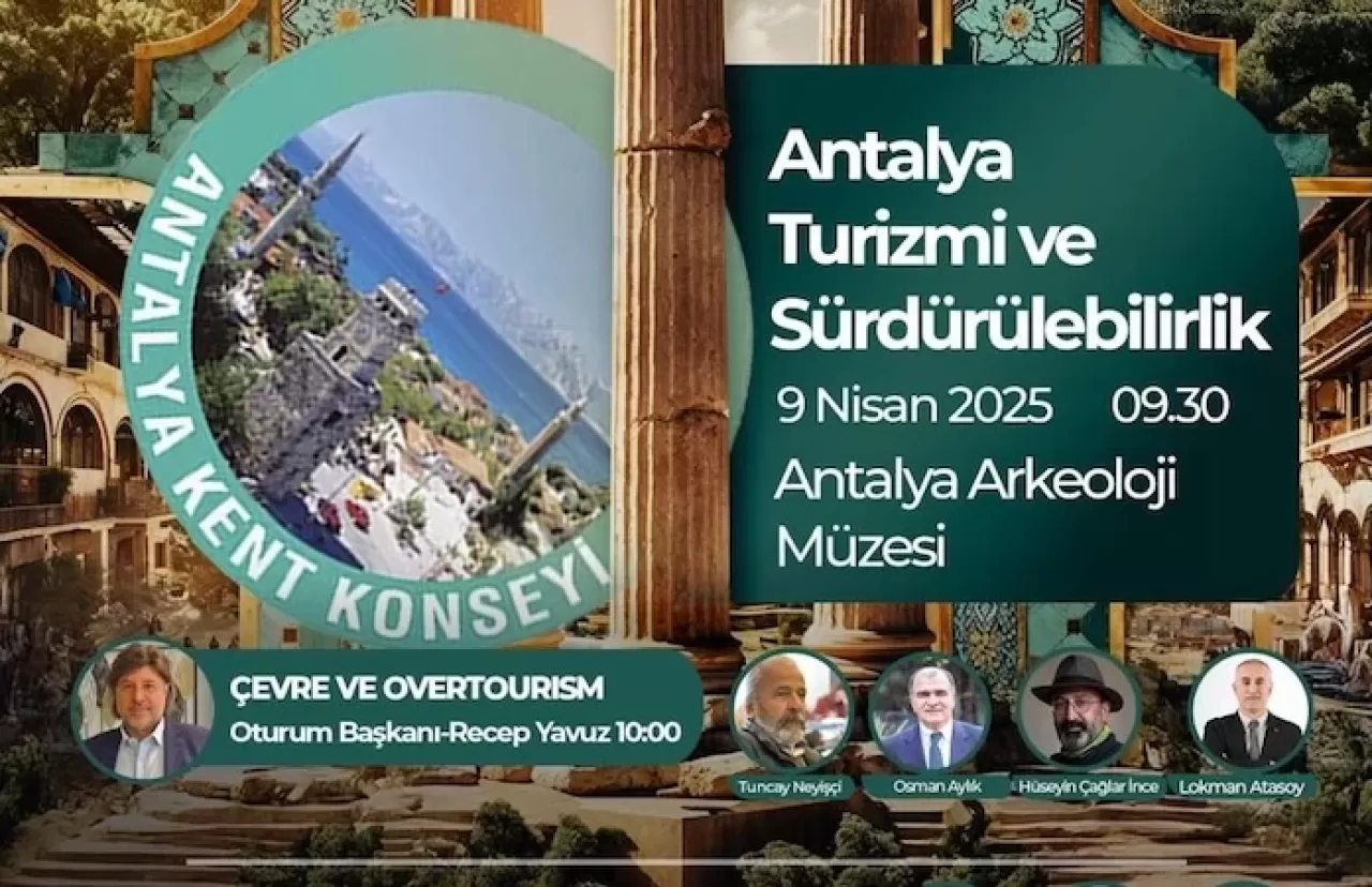 Turizm Profesyonelleri, Antalya'da Sürdürülebilir Turizm Stratejilerini Tartışacak