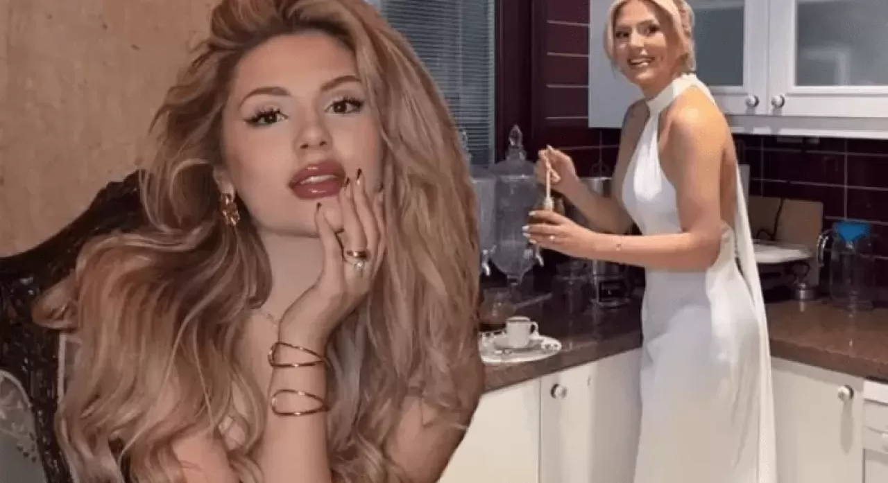 Kısmetse Olur yarışmasıyla tanınan ve ardından TikTok’ta büyük bir hayran kitlesi edinen Aybüke Çangal, evliliğe ilk adımı attı! Çangal nişan elbisesi ile dikkatleri üstüne çekti