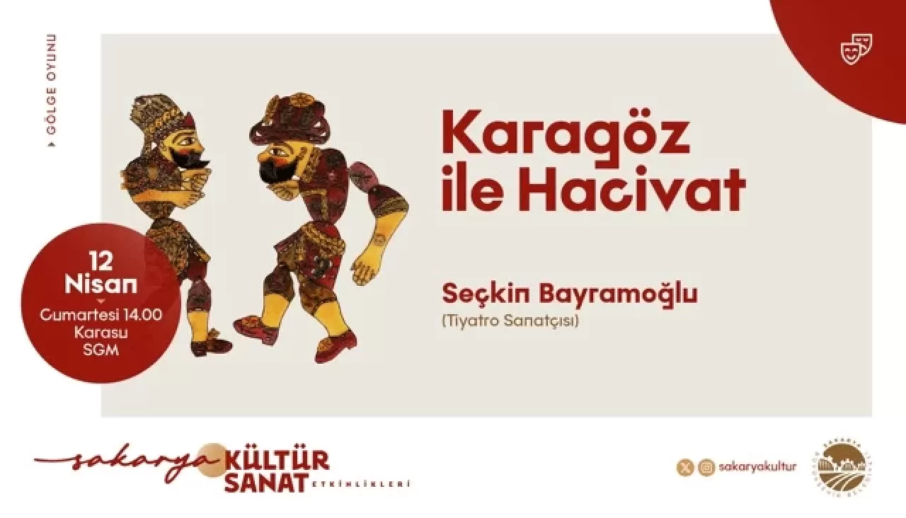 Hafta Sonu Karasu’da Kültür Dolu Anlar: Konser ve Karagöz-Hacivat Gösterisi!