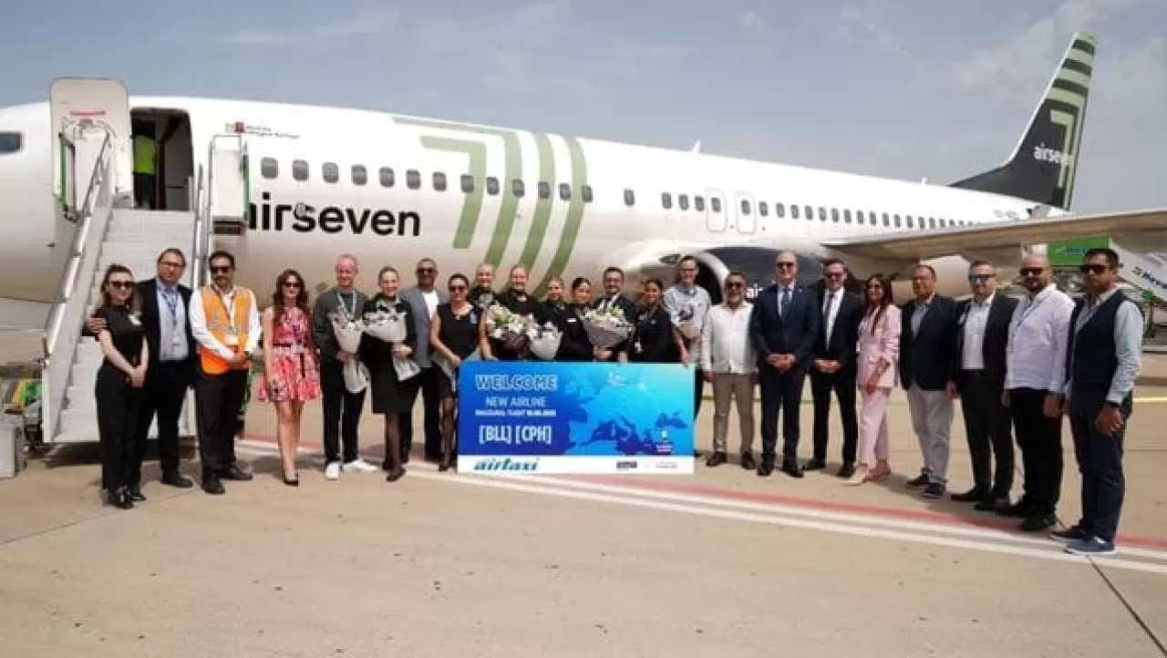 Copenhagen Air Taxi, Alanya Havalimanı'na İlk Kez Uçuş Yaptı