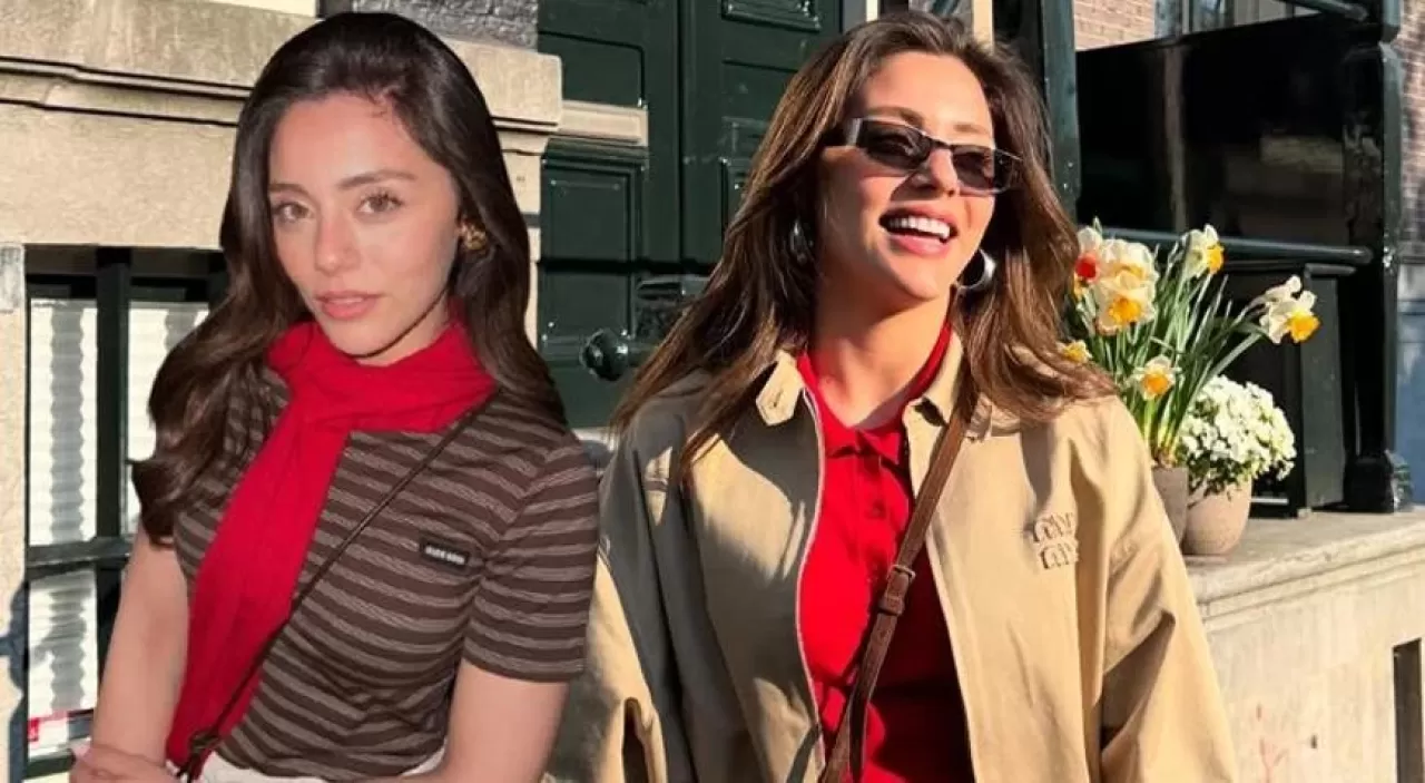 Amsterdam'da romantik tatil! Sıla Türkoğlu'nun Amsterdam Stili