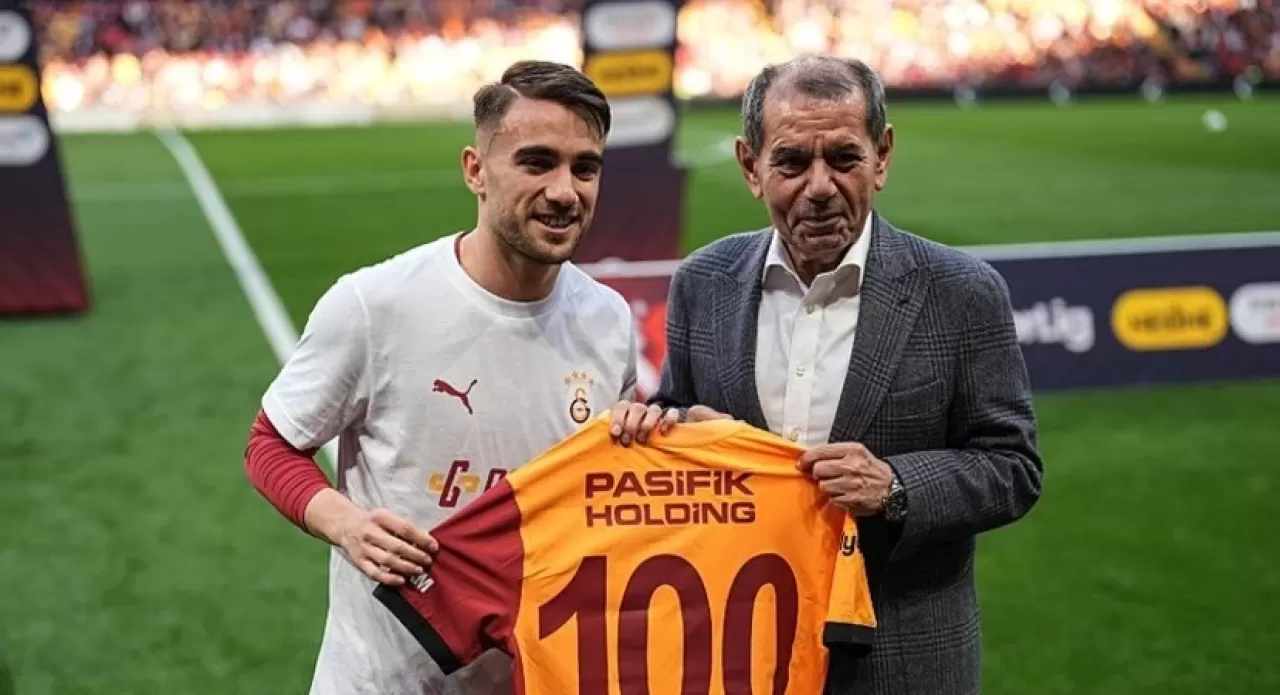 Yunus Akgün’e 100. Maç Onuru