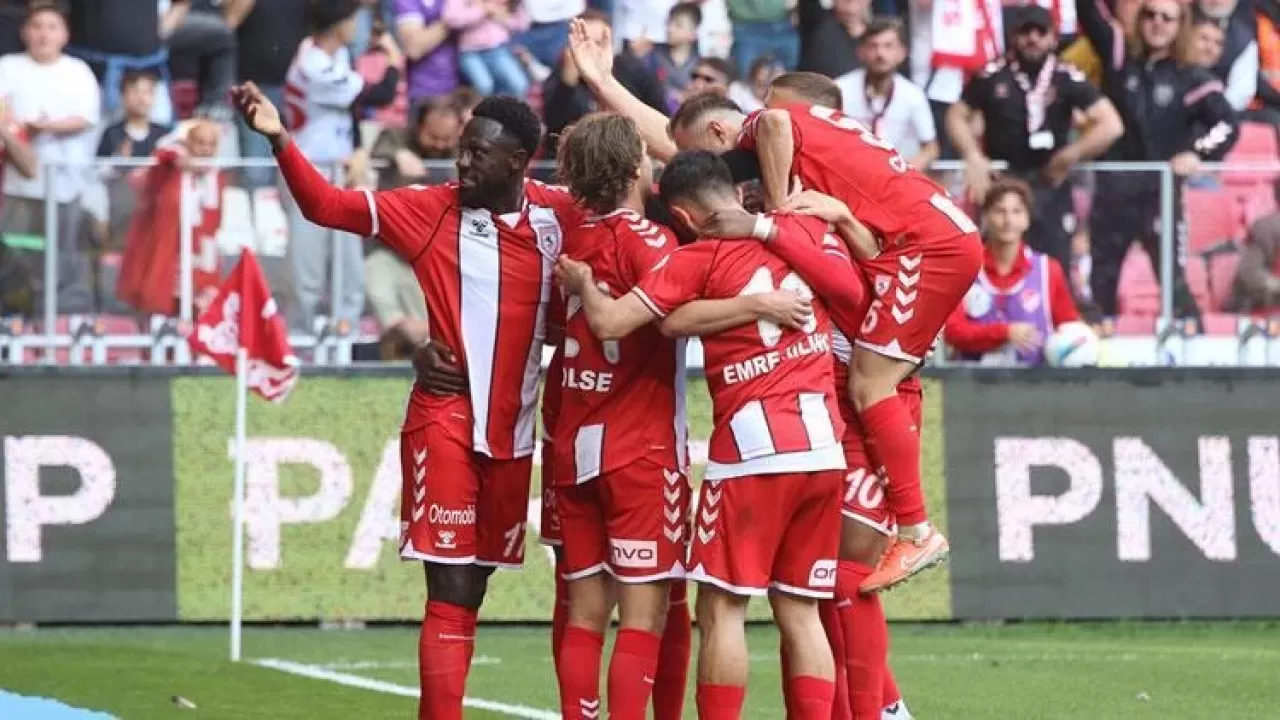 Samsunspor hedefini Avrupa Ligi'ne çevirdi!