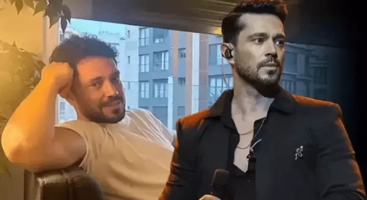 Şarkıcı Murat Boz’un imaj değişikliği konserde dikkat çekti
