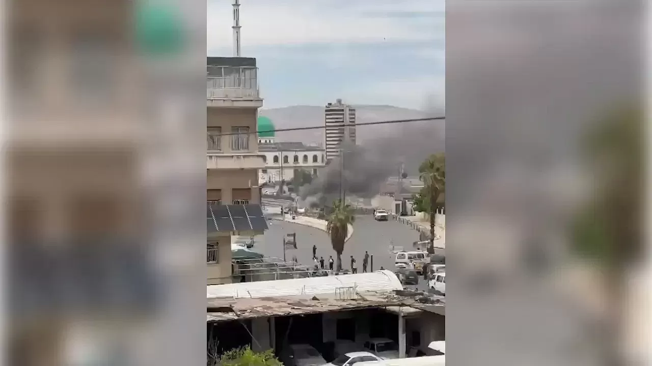 Bakanlık binasına yakın noktada meydana gelen patlama güvenlik alarmını yükseltti
