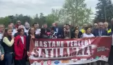 Bursa’da sağlık alanlarının satışına karşı protesto düzenlendi