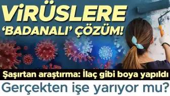 Bilim İnsanlarından İlginç Keşif: Virüslere Karşı Etkili Boya Geliştirildi, Grip ve Diğer Mikropları Öldürüyor!