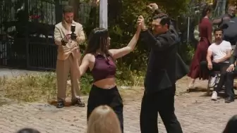 Çağatay Ulusoy ve Demet Özdemir, Zeybek Dansı Provasında Şaşırtıcı Performans Sergiledi!