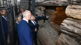 Gordion Antik Kenti'nde eşsiz bir keşif: Benzersiz bir mezar odası ortaya çıkarıldı