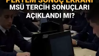 MSÜ tercih sonuçları yakında açıklanacak! (MSÜ tercih sonucu sorgulama ekranı güncellendi)