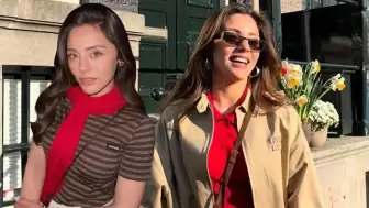 Amsterdam'da romantik tatil! Sıla Türkoğlu'nun Amsterdam Stili