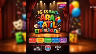 Minik Sanatseverler Müjde: Maltepe’de Ara Tatil Şenliği Başlıyor!