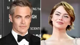 Yılın En Beklenen İkilisi: Emma Stone Ve Chris Pine Aynı Karede!