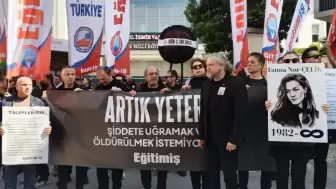 Fatma Nur Çelik Cinayeti Sonrası Eğitim Emekçileri Eylemde: Kaymakamlık Önünde Oturma, Yürüyüş ve Protestolar