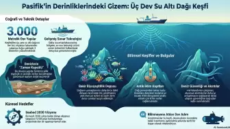Özel Haber: Pasifik Okyanusu’nda keşfedilen dev su altı dağları bilim dünyasını heyecanlandırdı