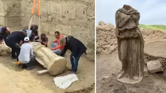 Laodikeia Antik Kenti’nde 2 Bin Yıllık Athena Heykeli Bulundu