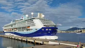 Bodrum’da Dev Misafir: Sezonun İkinci Kruvaziyer Gemisi Limana Yanaştı