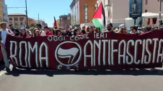 İtalya’da Faşizme Karşı Yürüyüş Düzenlendi
