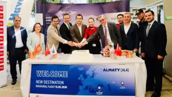 Gazipaşa-Alanya’da Kazakistan Rüzgârı: Almati ve Astana Uçuşları Başladı