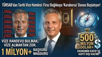 TÜRSAB Başkanı Bağlıkaya'dan Vize İsyanı: "Süreçler Karaborsa Sistemine Dönüştü"