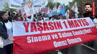 Sanatçılar ve Sanat Emekçileri 1 Mayıs’ta Alanlardaydı: "Sanat Özgürlük İster"