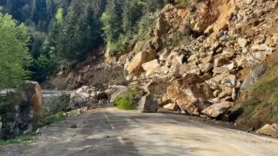 Giresun’da meydana gelen heyelan felaketi büyük korku yarattı.