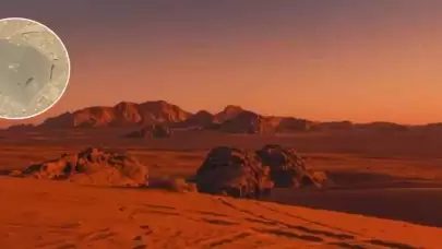 Mars'ta Bulunan Gizemli Kaya Formasyonu Bilim İnsanlarını Şaşırttı!