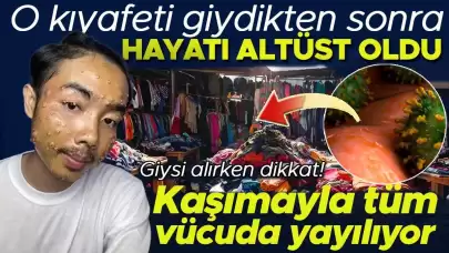 Kıyafet aldı, giydi ve hayatı darmadağın oldu! İşte dikkat edilmesi gereken detaylar!
