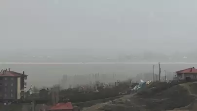 Yüksekova'da Görülen Toz Bulutu Tedirginlik Yarattı