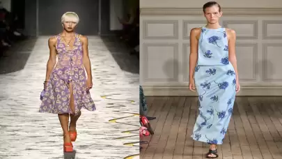 2025 İlkbahar/Yaz Sezonunda Çiçek Desenleri Trend Olmaya Devam Ediyor