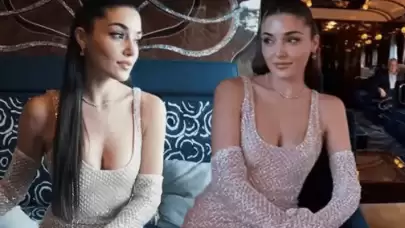 Ünlü oyuncu Hande Erçel’in trende verdiği pozlar sosyal medyayı salladı!