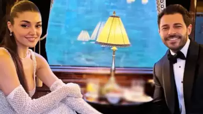 Hakan Sabancı ve Hande Erçel, Roma-Paris treninde şık kıyafetleriyle poz verdi
