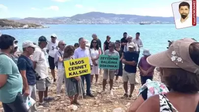 Güllük Körfezi'nde doğal güzelliklere sahip alanların talanına dur denildi: Halkın zaferi