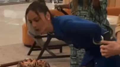 Ünlü oyuncu Gülcan Arslan’ın doğum günü stili dikkat çekti!