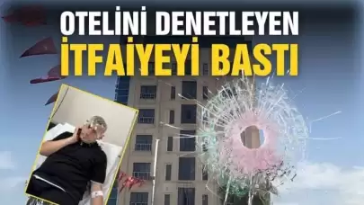 Otel sahibi, itfaiye ekiplerini silahla tehdit ederek yangın denetimini engelledi!