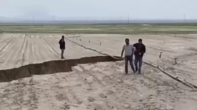 Konya’da obrukların yanı sıra, yüzey yarıkları görülmeye başladı