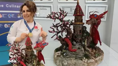 Gastronomi Dünyasında Altın Dokunuş: Kayserili Şef Sema Bayram Yunanistan’dan Zaferle Döndü