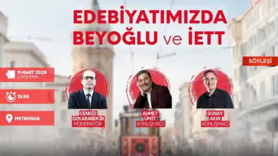 Edebiyatın Dev İsimleri Metrohan’da Buluşuyor: Ahmet Ümit ve Sunay Akın ile "Beyoğlu ve İETT" Söyleşisi