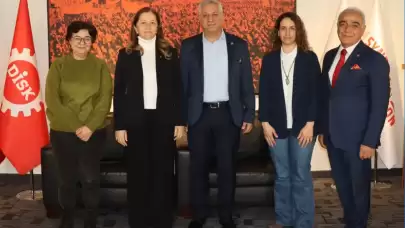 EMEP Genel Başkanı’ndan DİSK ve TÜMTİS’e ziyaret